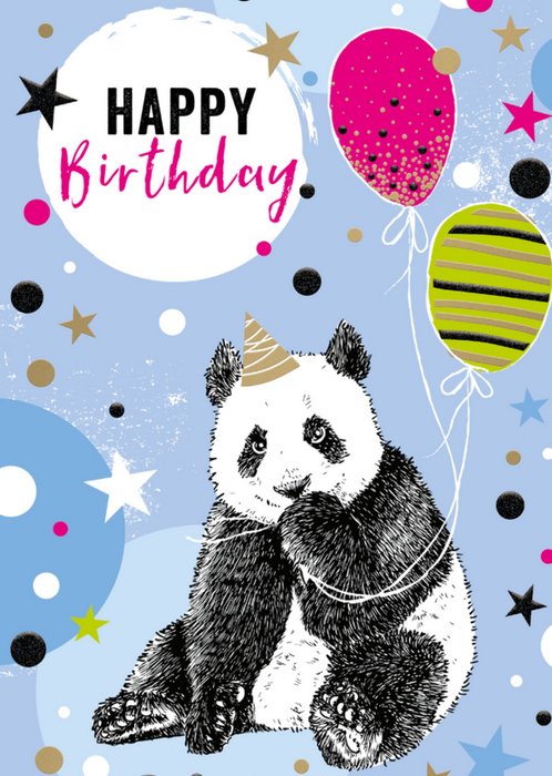 TMS | Verjaardagskaart | Panda