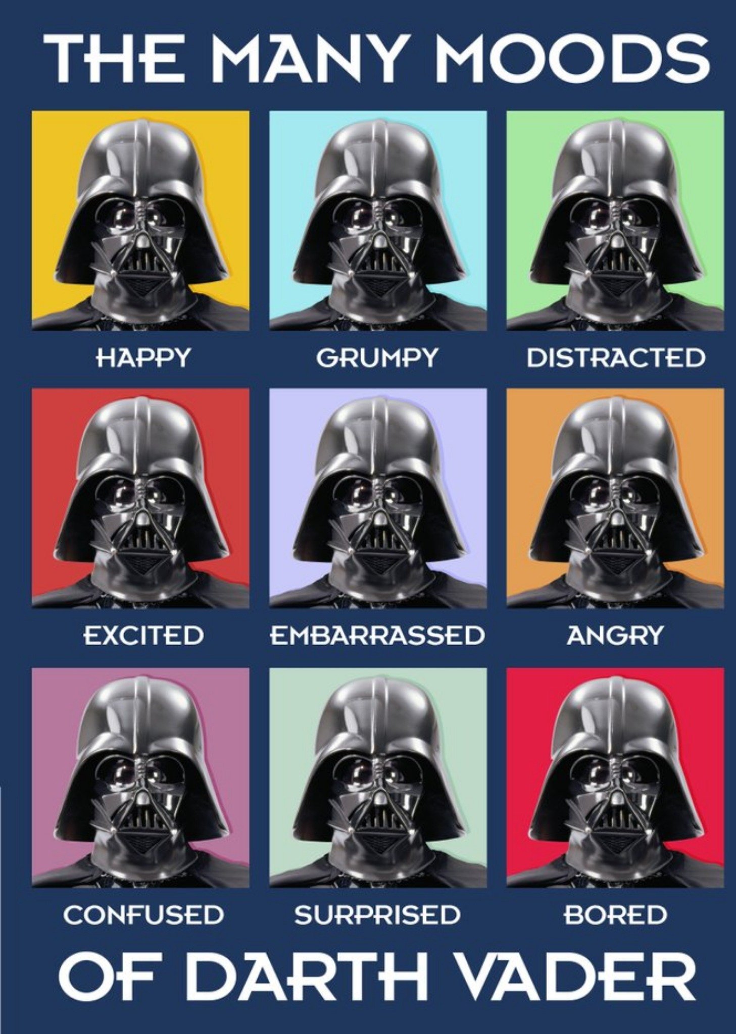 Star Wars - Verjaardagskaart - Darth Vader