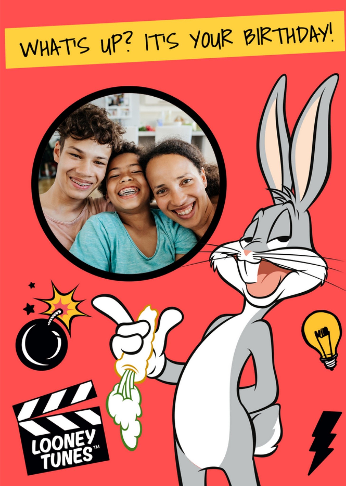 Warner Bros - Verjaardagskaart - Looney Tunes - Bugs Bunny