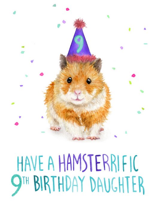 Citrus Bunn | Verjaardagskaart | hamsterrific