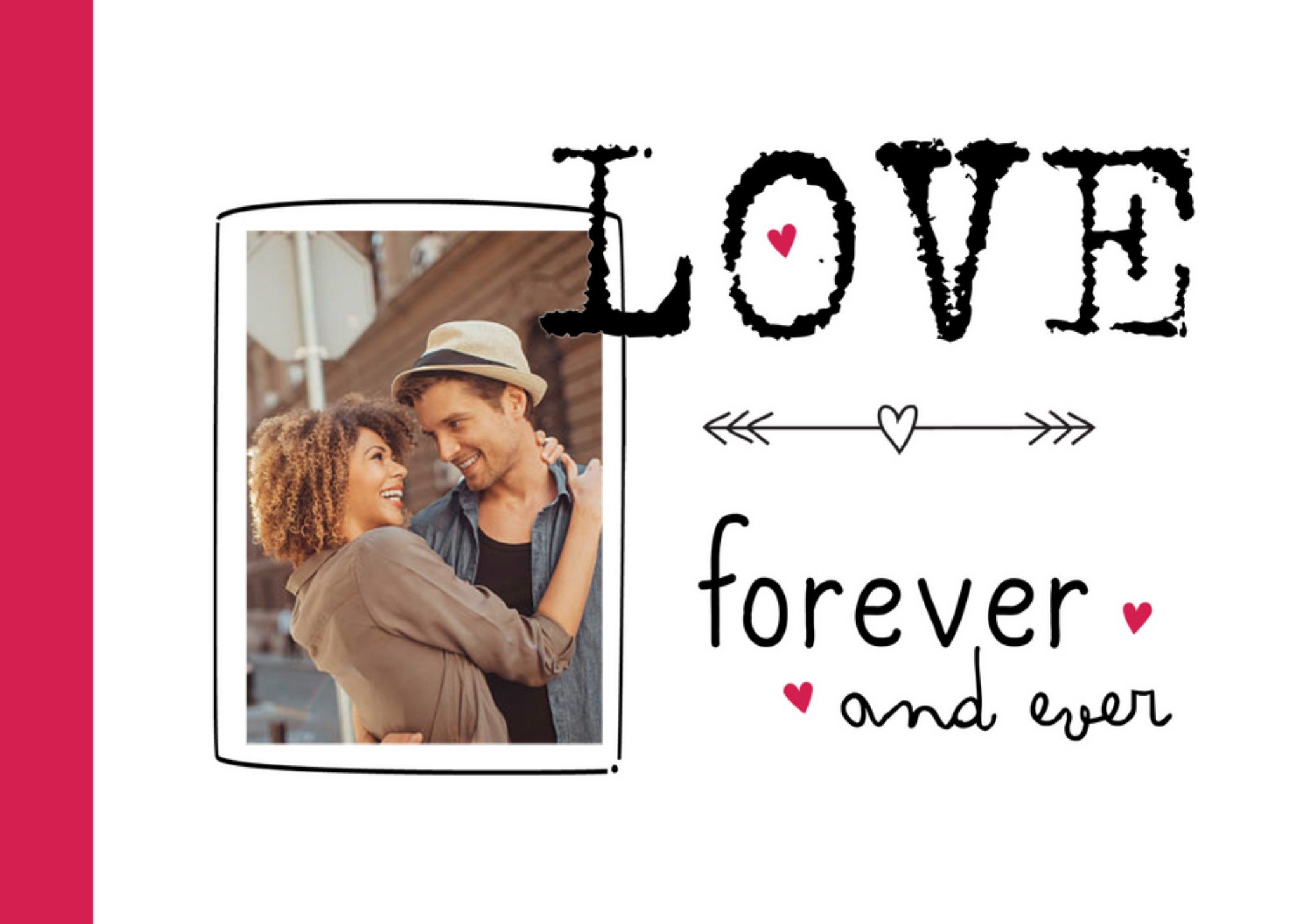 Paperclip - Liefdeskaart met foto - Forever