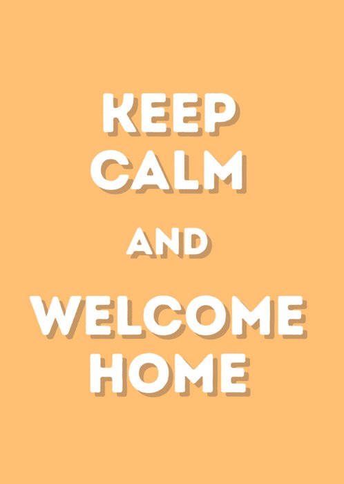Greetz | Vakantiekaart | keep calm | welkom thuis