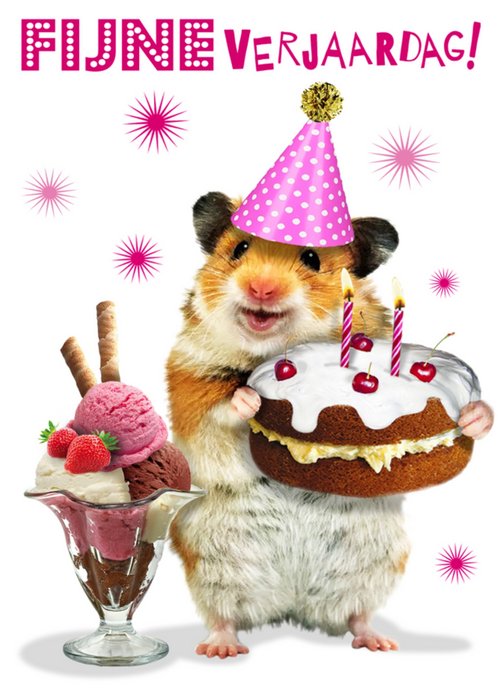 Emma Proctor | Verjaardagskaart | hamster