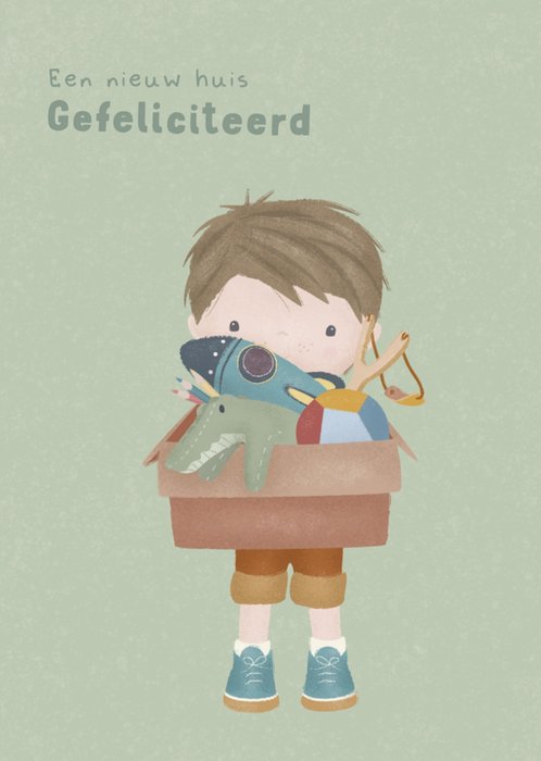 Little Dutch | Nieuwe woning kaart | Kind