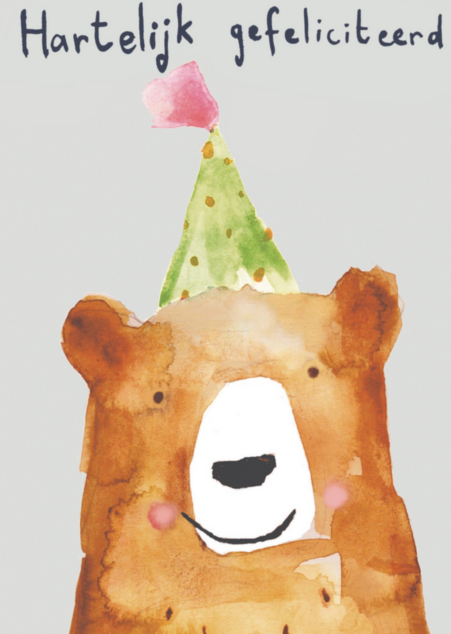 Sooshichacha - Verjaardagskaart - beer