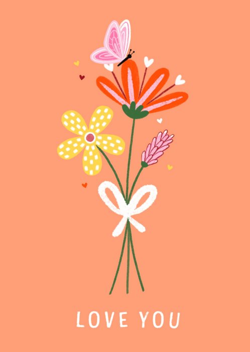Marieke Witke | Liefdeskaart | bloemen