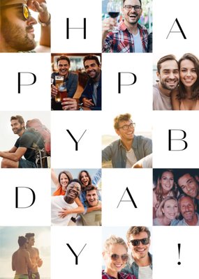 Greetz | Verjaardagskaart | Grote kaart | Happy Bday!