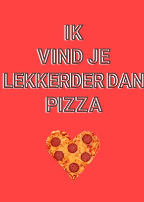 Greetz | Valentijnskaart | pizza