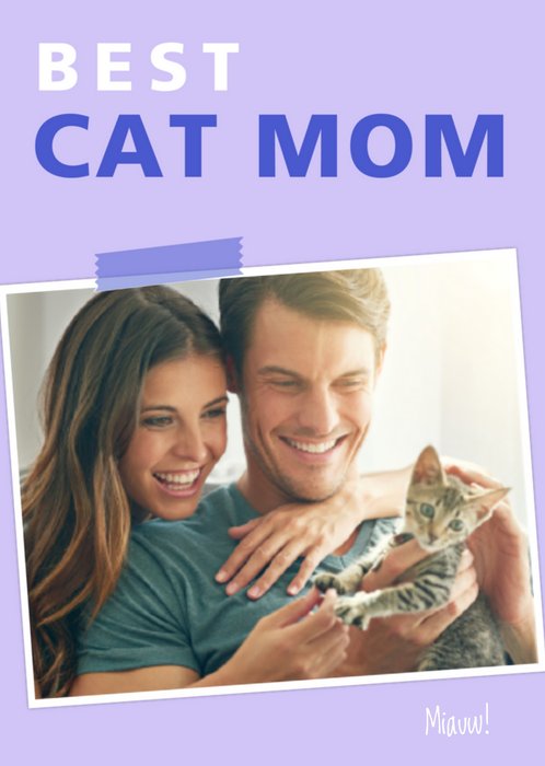 Greetz | Moederdagkaart | foto | cat mom