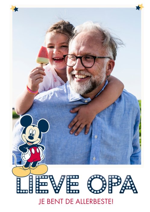 Disney | Vaderdagkaart | Mickey Mouse | Opa