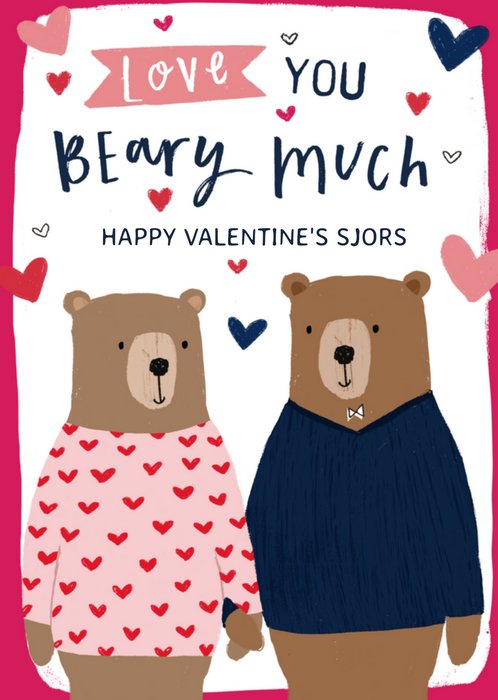Greetz | Valentijnskaart | beren | met naam