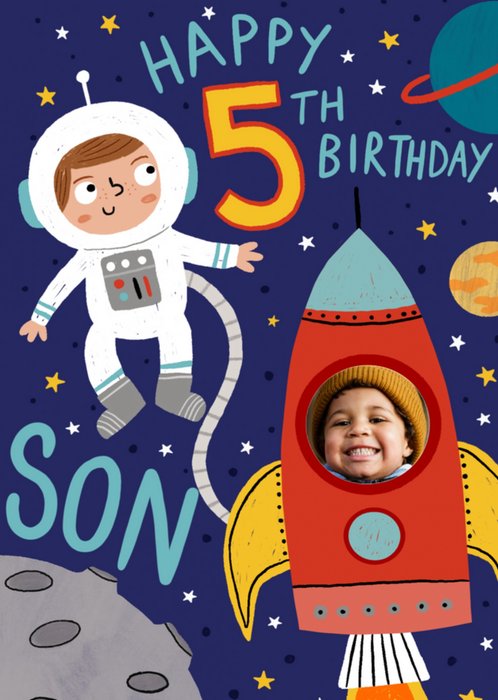 Greetz | Verjaardagskaart | Astronaut met leeftijd
