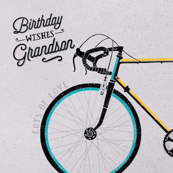 Birthday wishes grandson