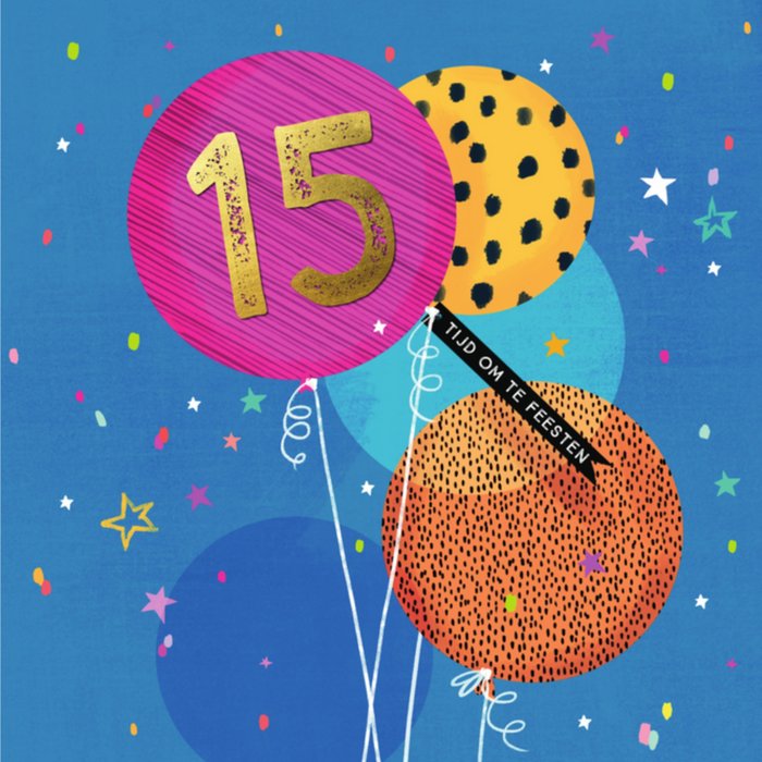 Greetz | Verjaardag | 15 | Ballon