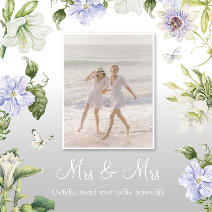 Janneke Brinkman | Huwelijkskaart | Mrs & Mrs