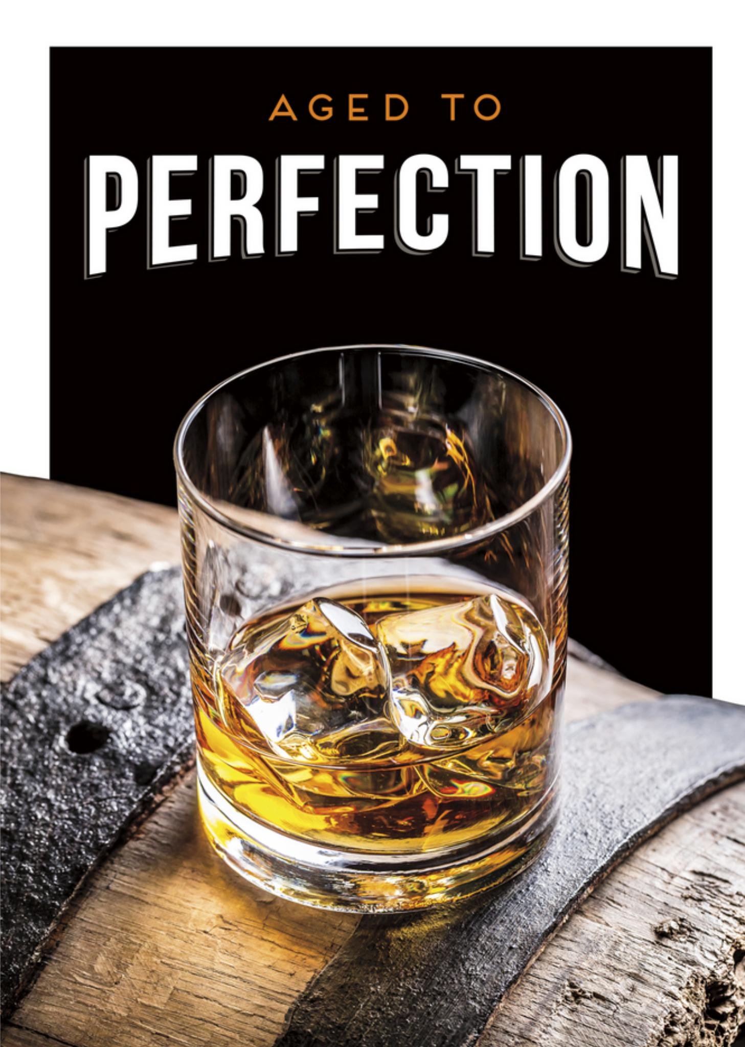Verjaardagskaart - UK Greetings - Whiskey