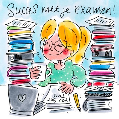 Blond Amsterdam | Succeskaart | Examen