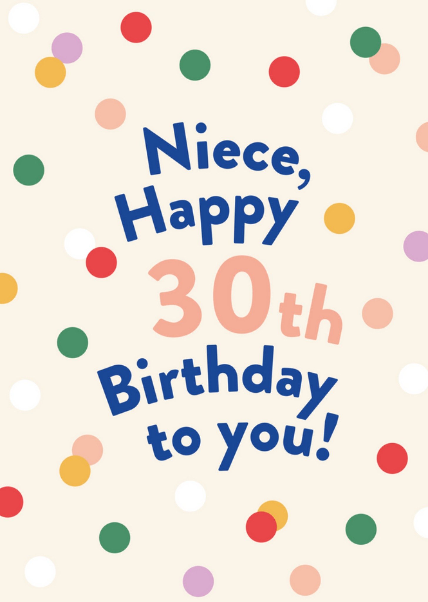 Greetz - Verjaardagskaart - Happy 30th birthday