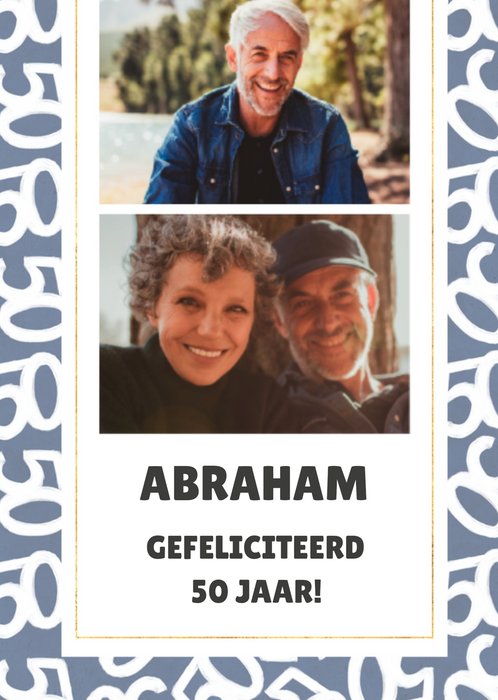 Abraham kaart | Greetz | Verjaardag | Foto