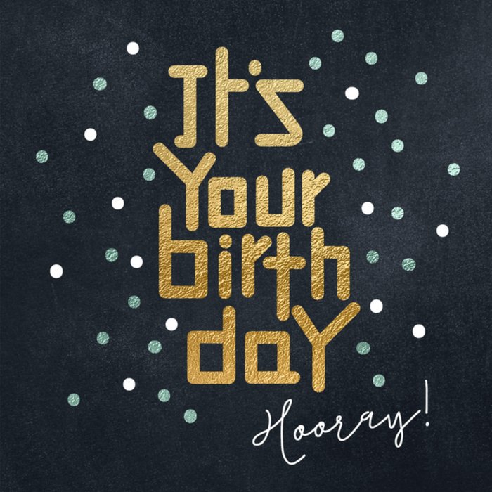 Luckz | Verjaardag | It's your birthday