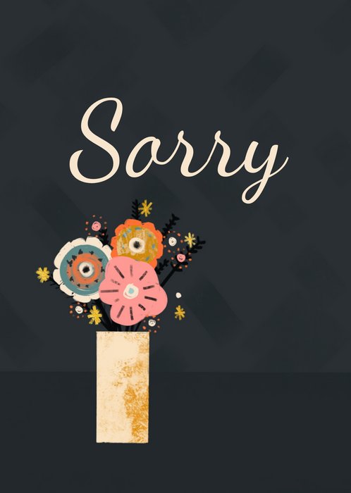 Greetz | Sorry kaart | bloemen