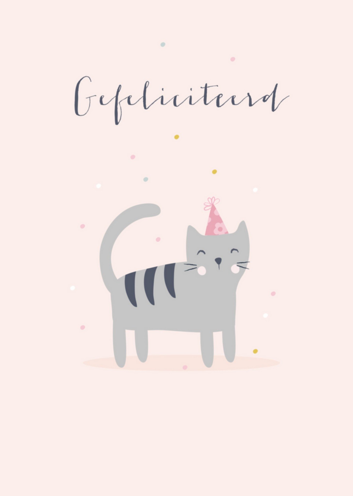 Klara Hawkins - Verjaardagskaart - kat