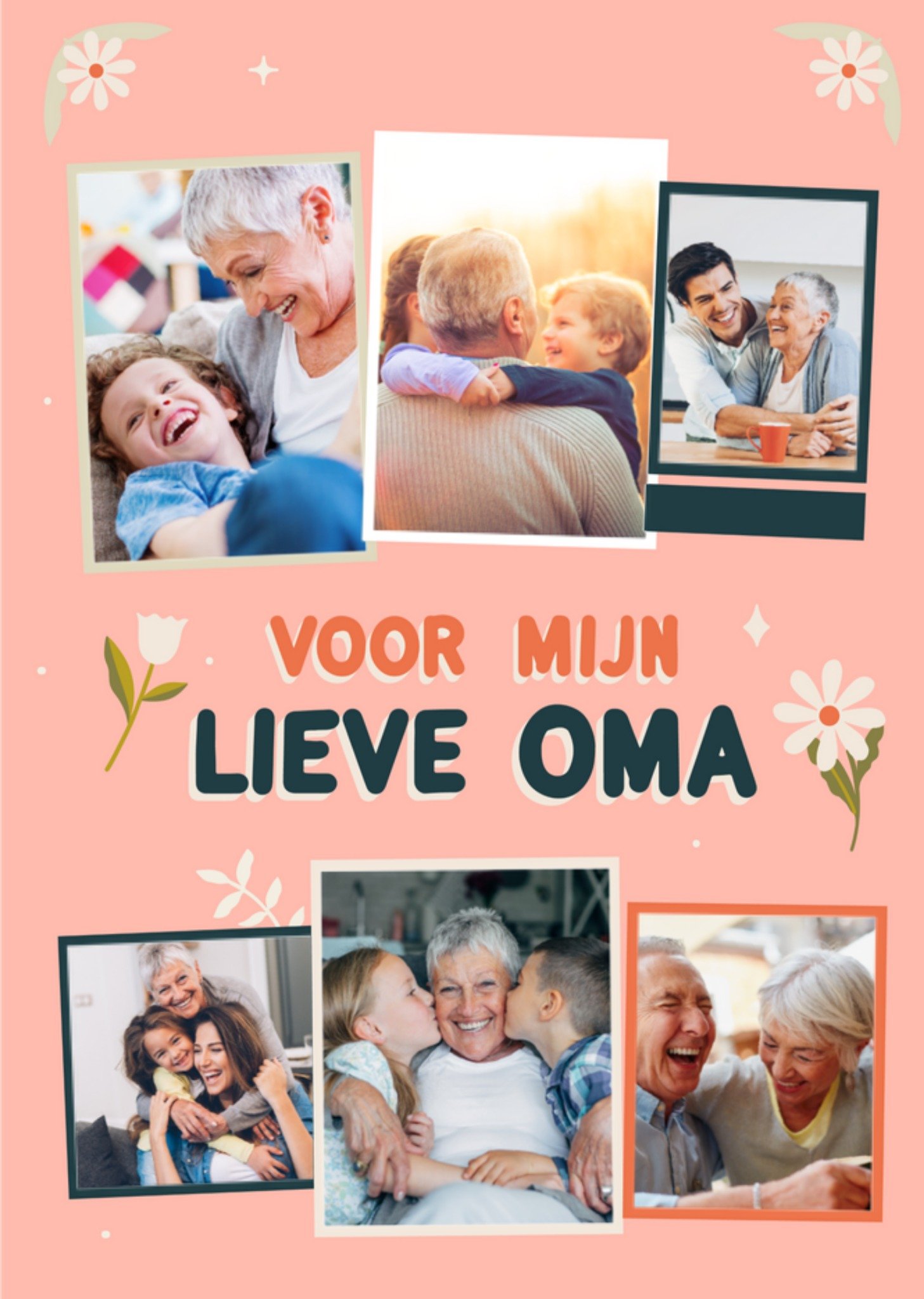 Moederdagkaart - Only Kind Words - Lieve Oma