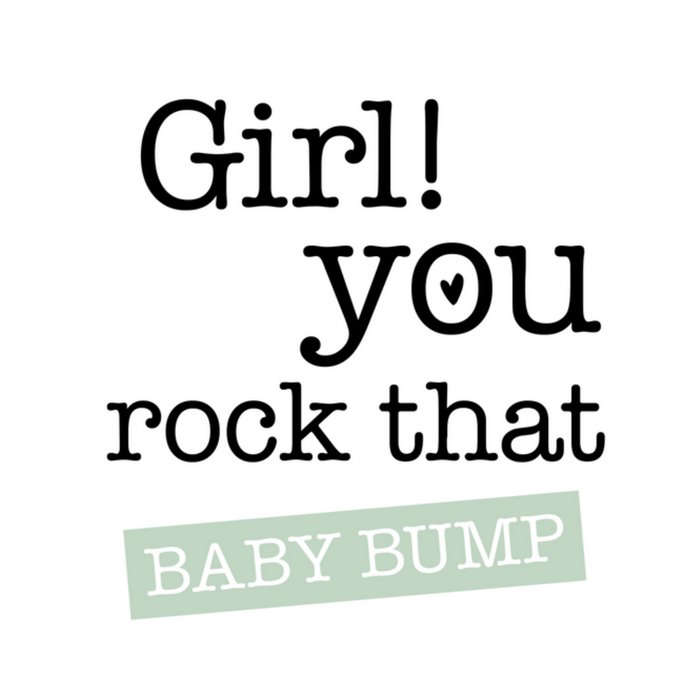 Greetz | Zwangerschapskaart | baby bump