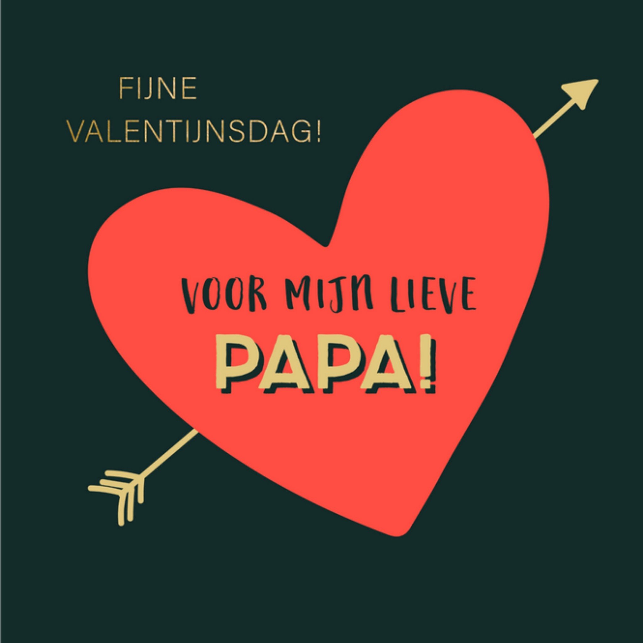 Valentijnskaart - Papa