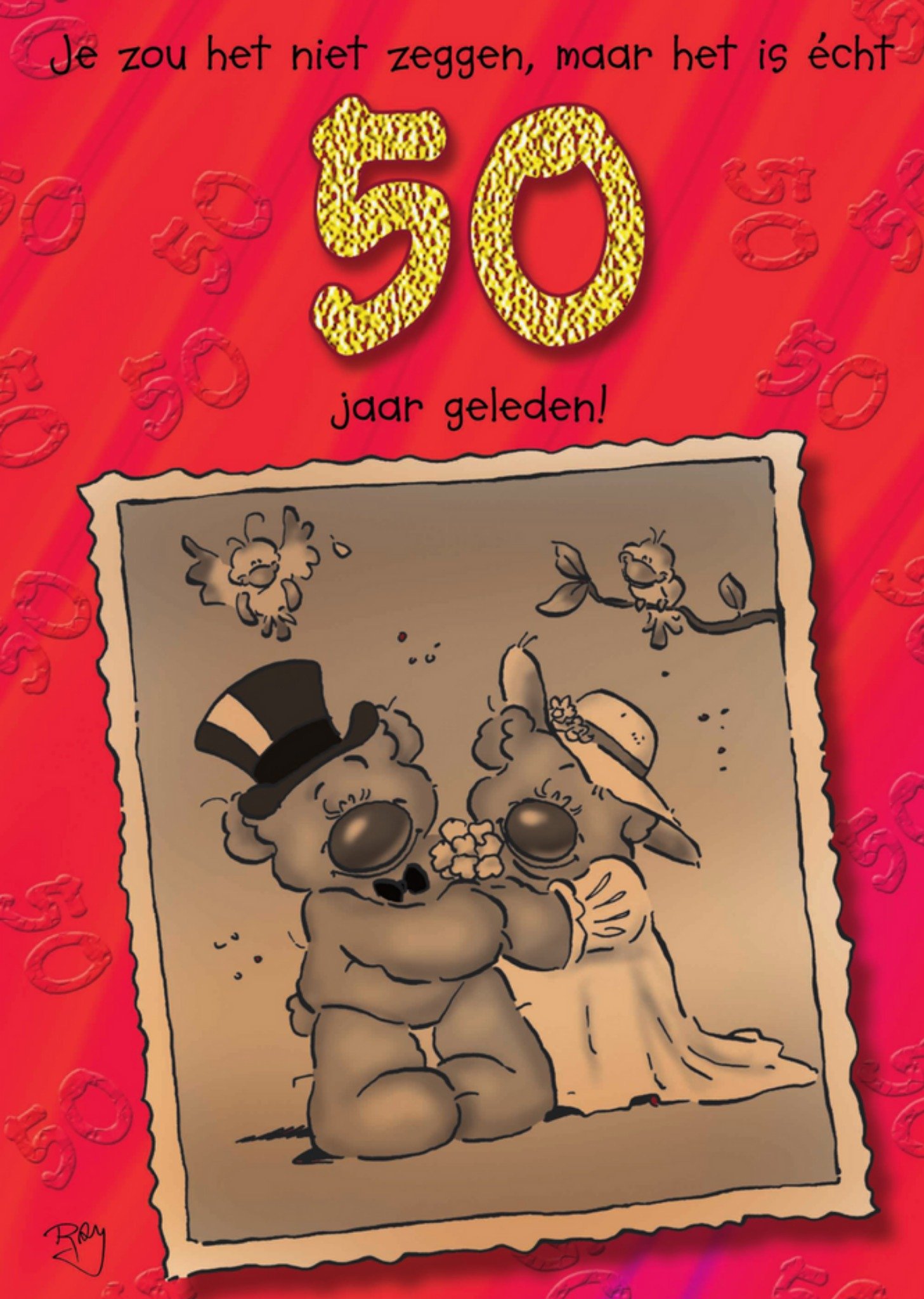 Doodles - Huwelijks jubileum - 50 - Beren