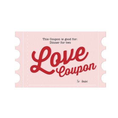 Greetz | Valentijnskaart | Love coupon