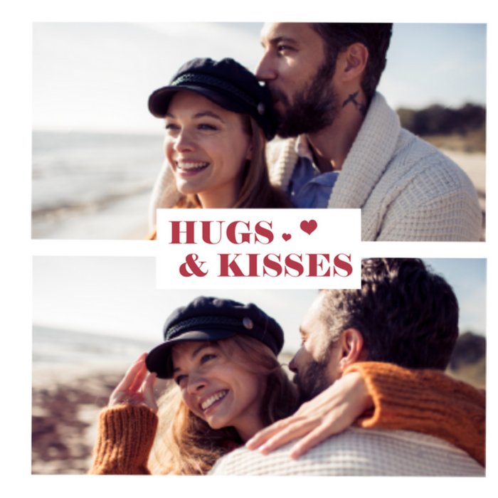 Greetz | Valentijnskaart | Fotokaart hugs & kisses