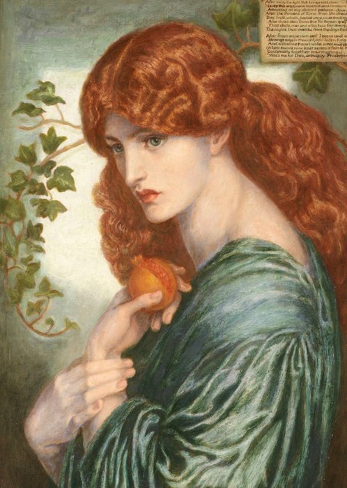 Dante Gabriel Rossetti. Proserpine