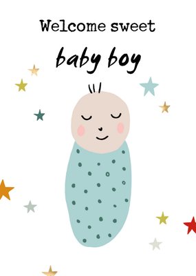 Greetz | Geboorte kaart | Baby boy