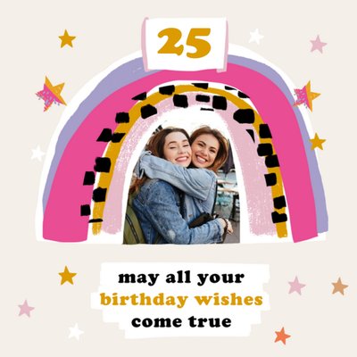 Greetz | Verjaardagskaart | Regenboog | Aanpasbare leeftijd