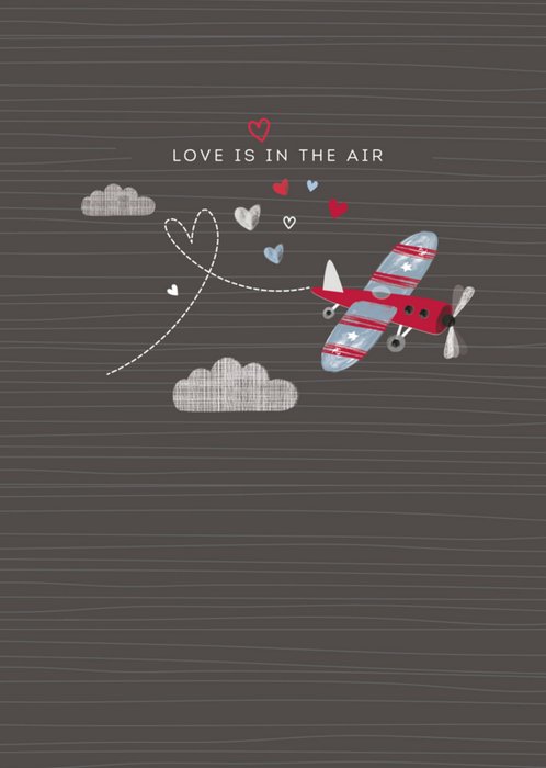 TMS | Valentijnskaart | vliegtuigje | love