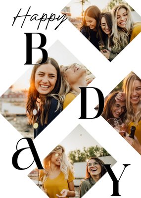 Greetz | Verjaardagskaart | Met fotos | Typografie