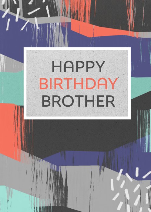 Greetz | Verjaardagskaart | Happy birthday brother