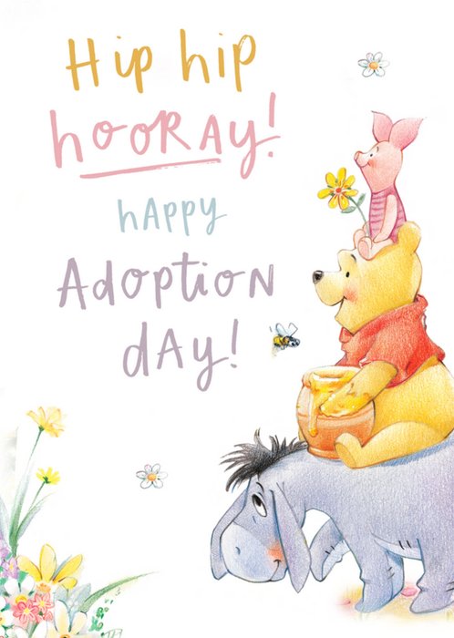 Disney | Geboortekaart | Winnie the Pooh | Adoption day
