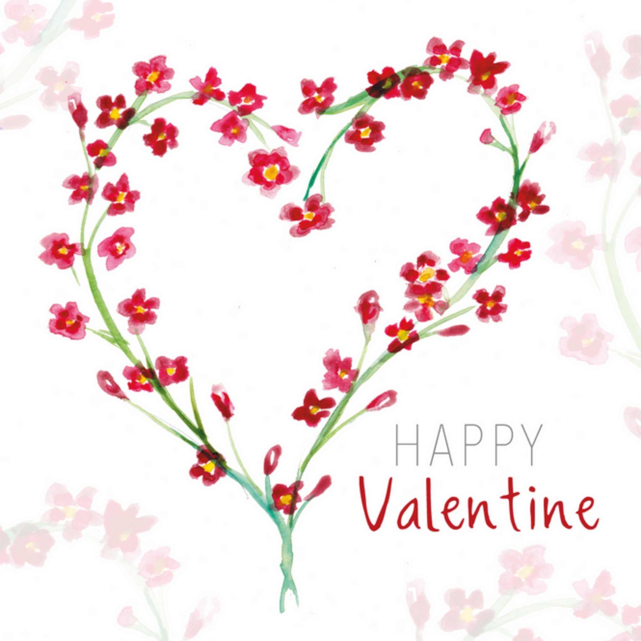 Michelle Dujardin - Valentijnskaart - Bloemen