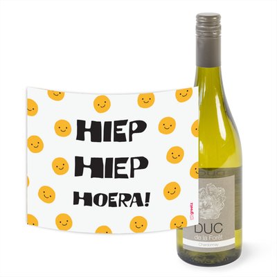 Duc de la Foret | Chardonnay | Hiep hiep hoera | 750 ml