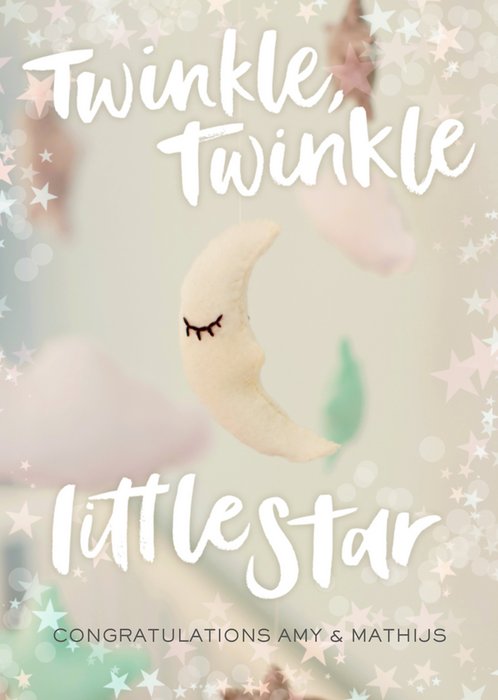 Greetz | Geboortekaart | twinkle little star