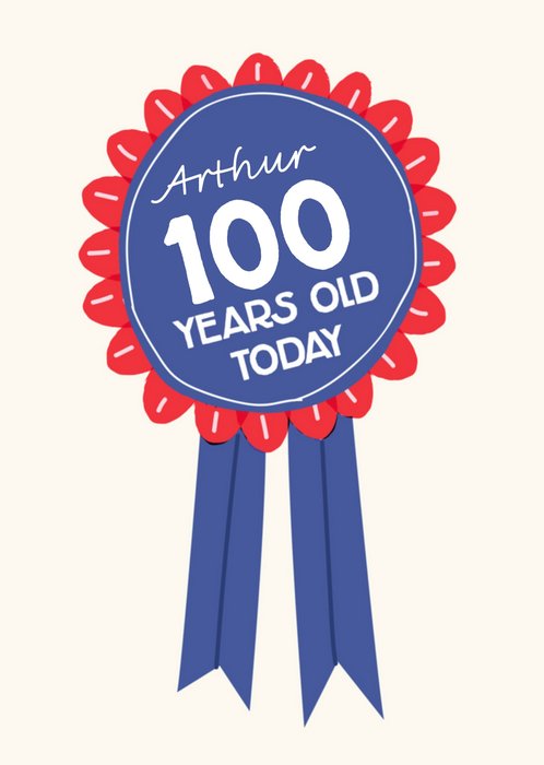 Greetz | Verjaardagskaart | vaantje 100 jaar