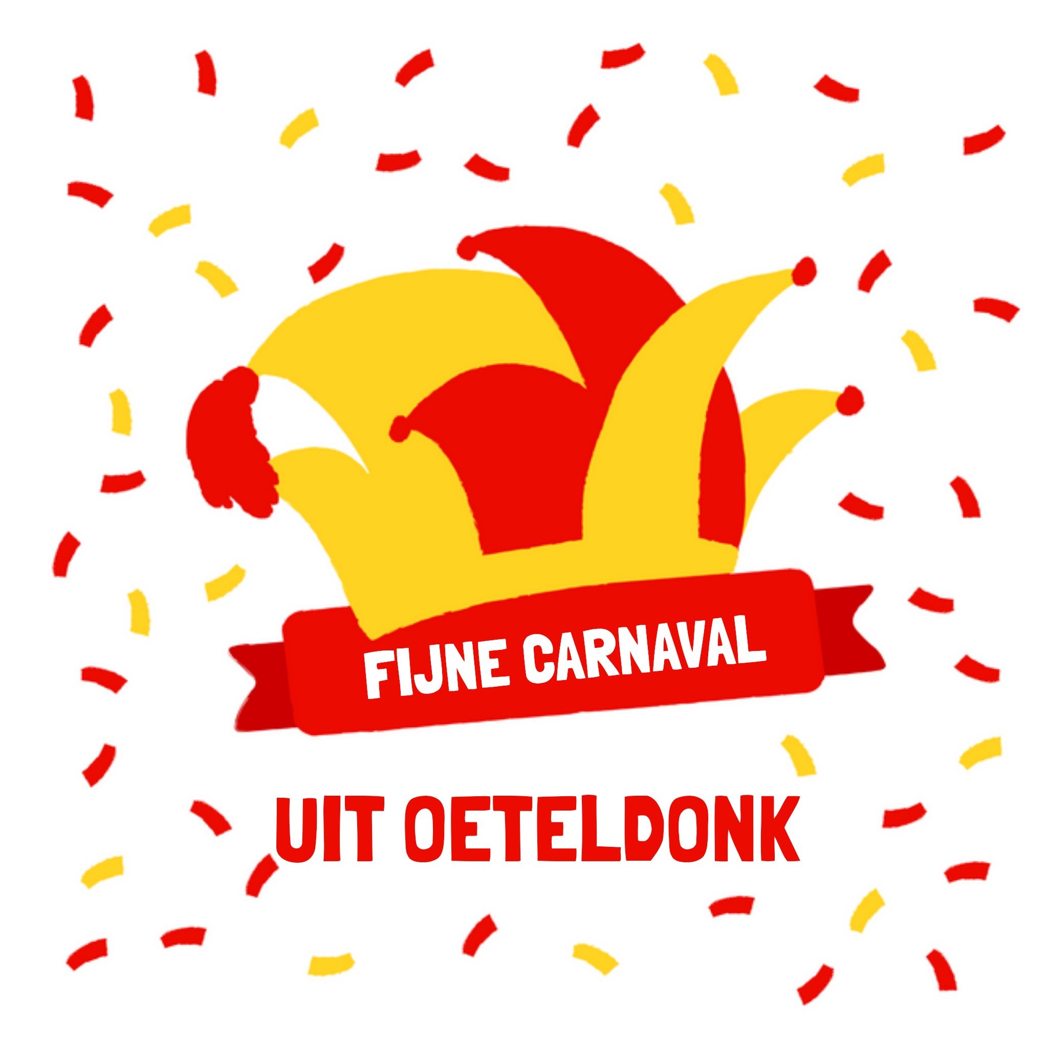 Carnaval kaart - Oeteldonk