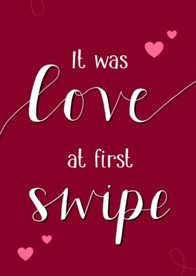 Greetz | Valentijnskaart | Love at first swipe