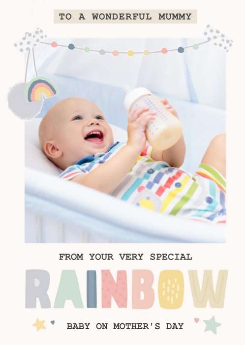 Greetz | Moederdagkaart | regenboog baby