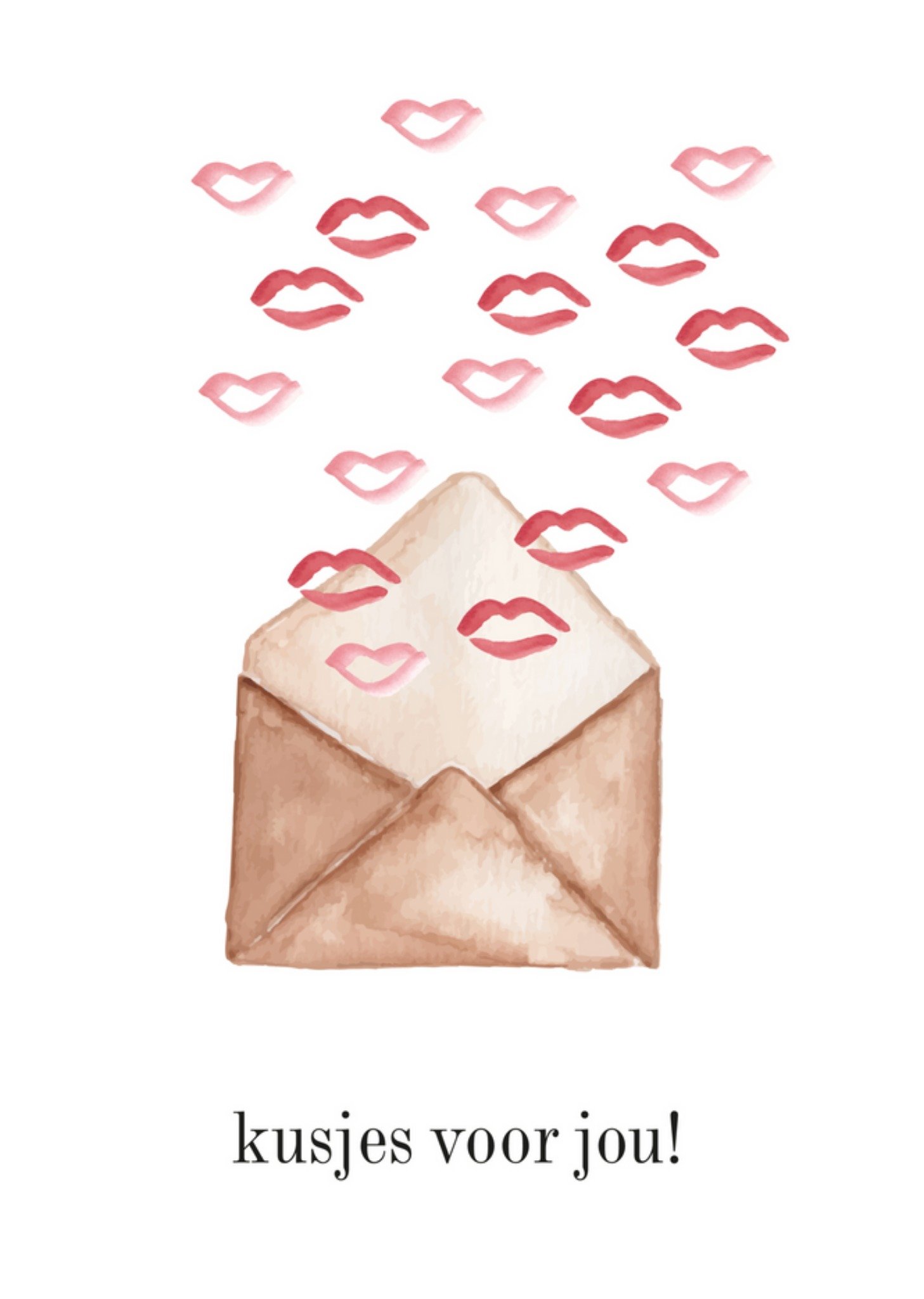 Valentijnskaart - envelop
