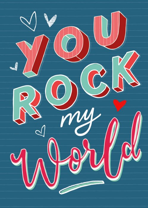TMS | Valentijnskaart | You rock my world