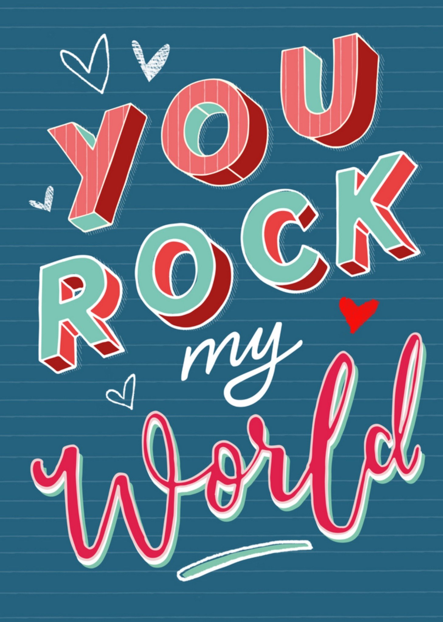 TMS - Valentijnskaart - You rock my world