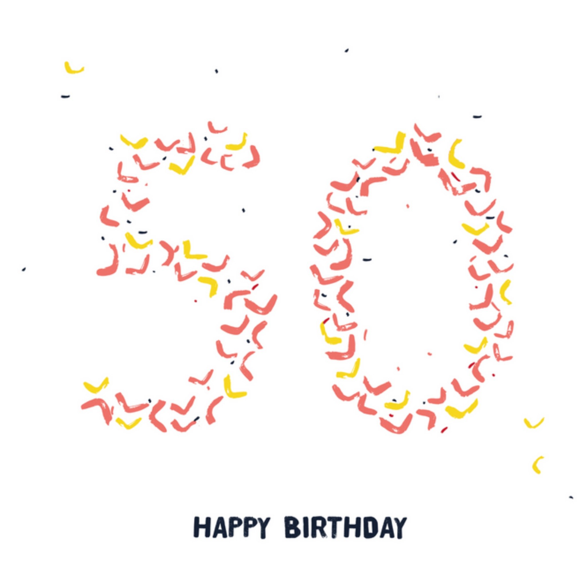 Kitchen of Smiles - Verjaardagskaart - 50 jaar